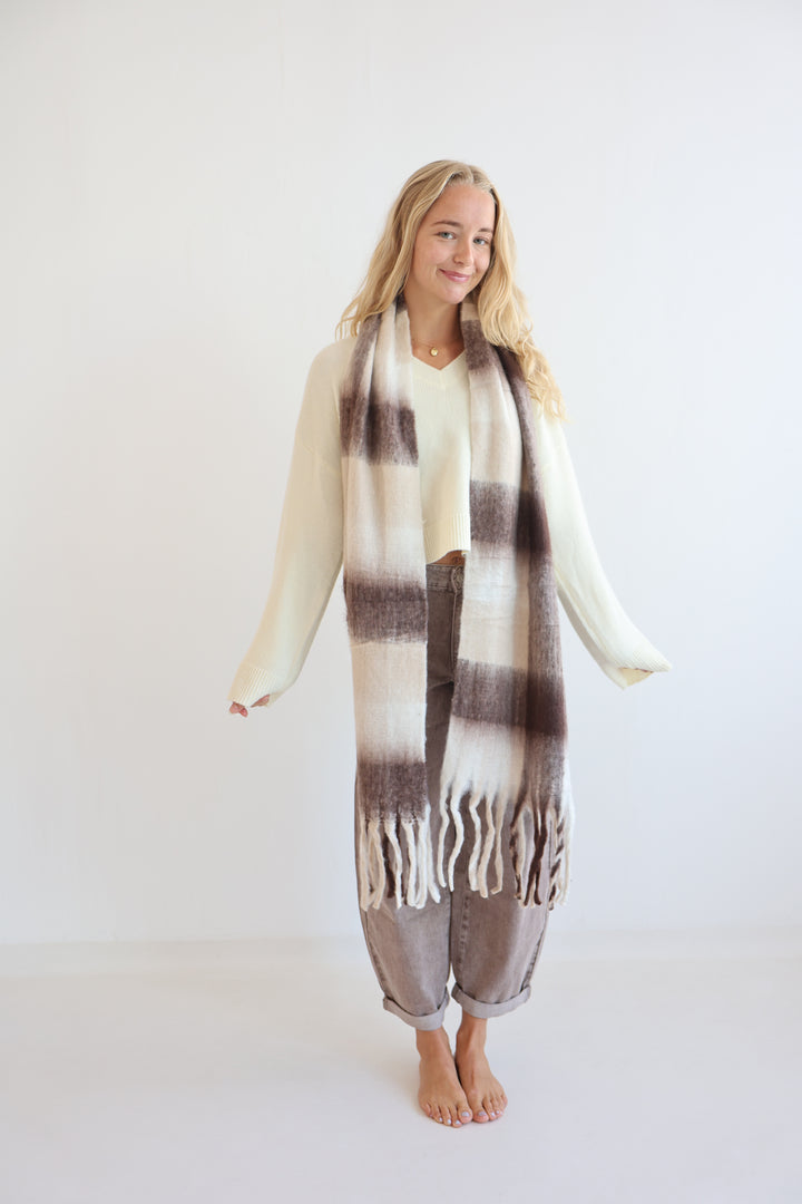 Cotton Candy Cozy Scarf