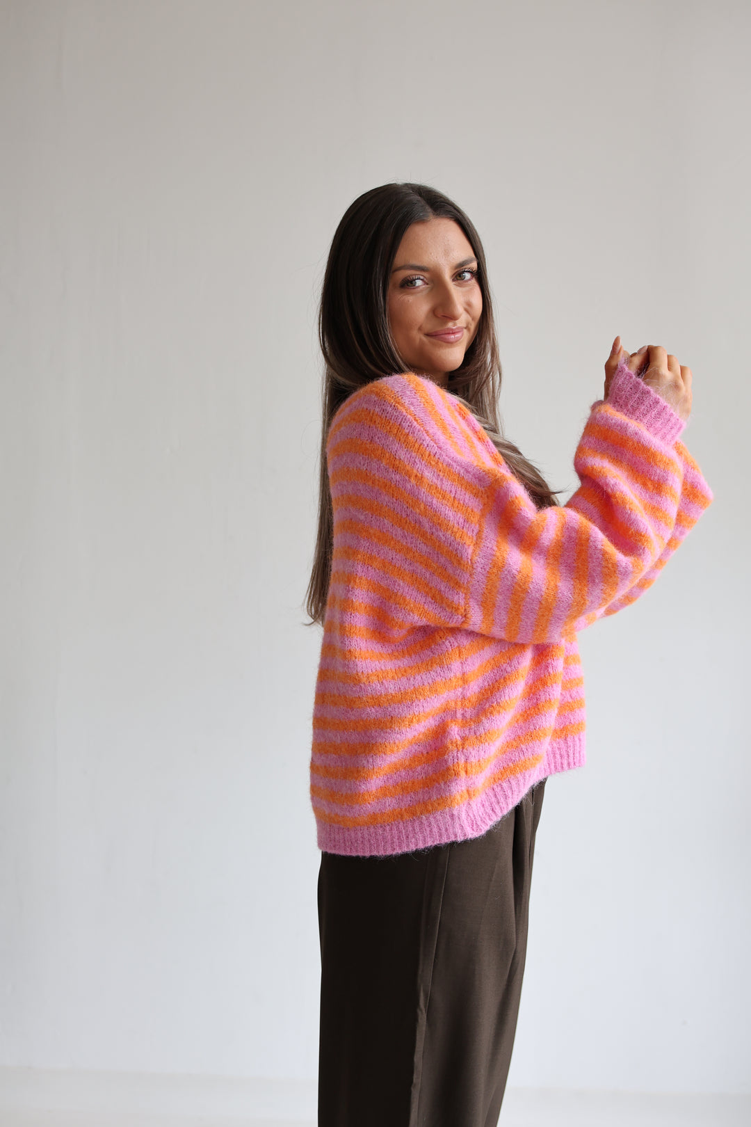 Gestreifter Cardigan Cosima
