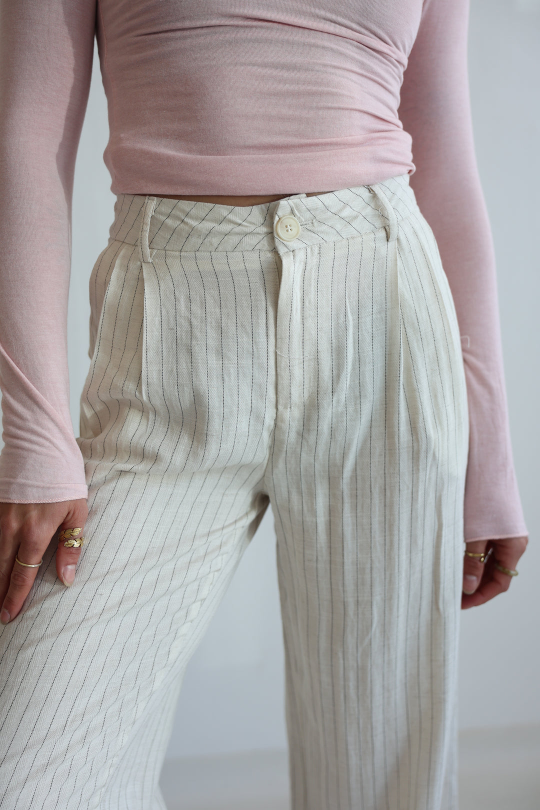 Pinstripe Pants