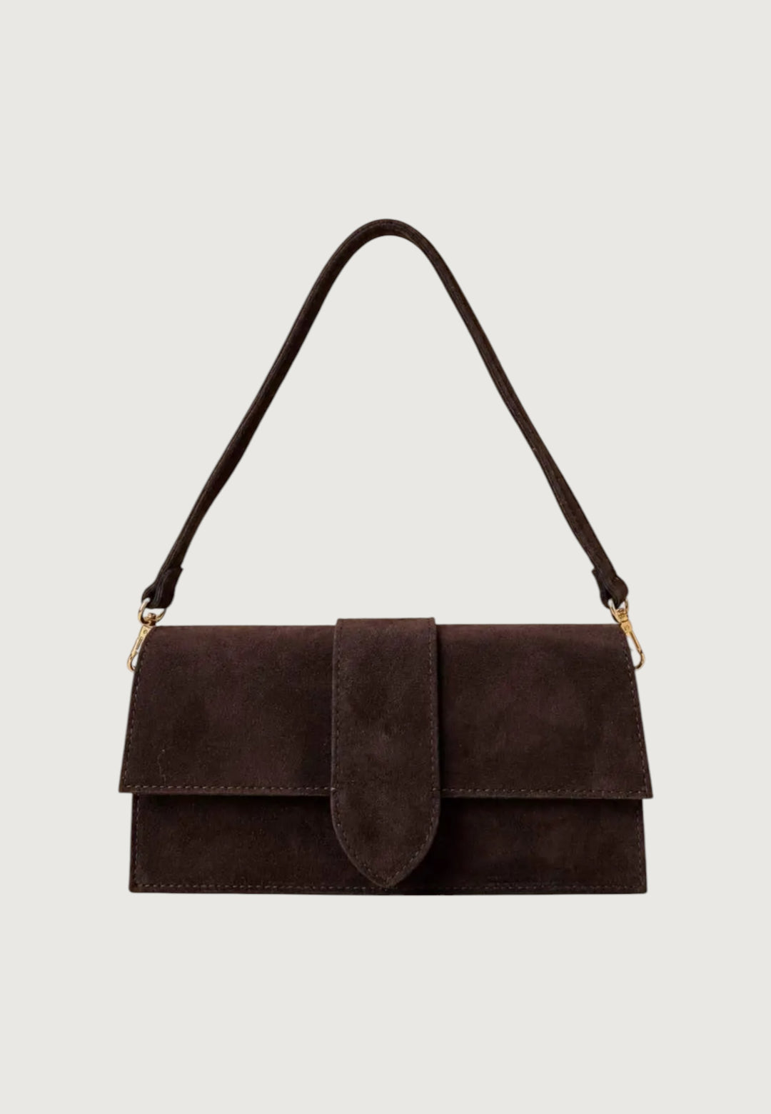 Velvet Edge Shoulder Bag