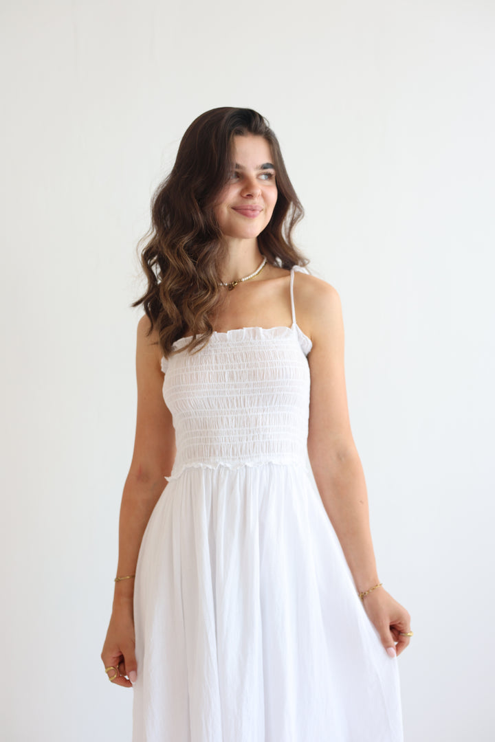 Soft Horizon Cotton Dress