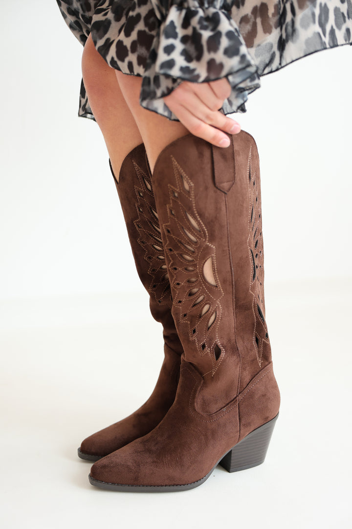 Western Cut Out Boots