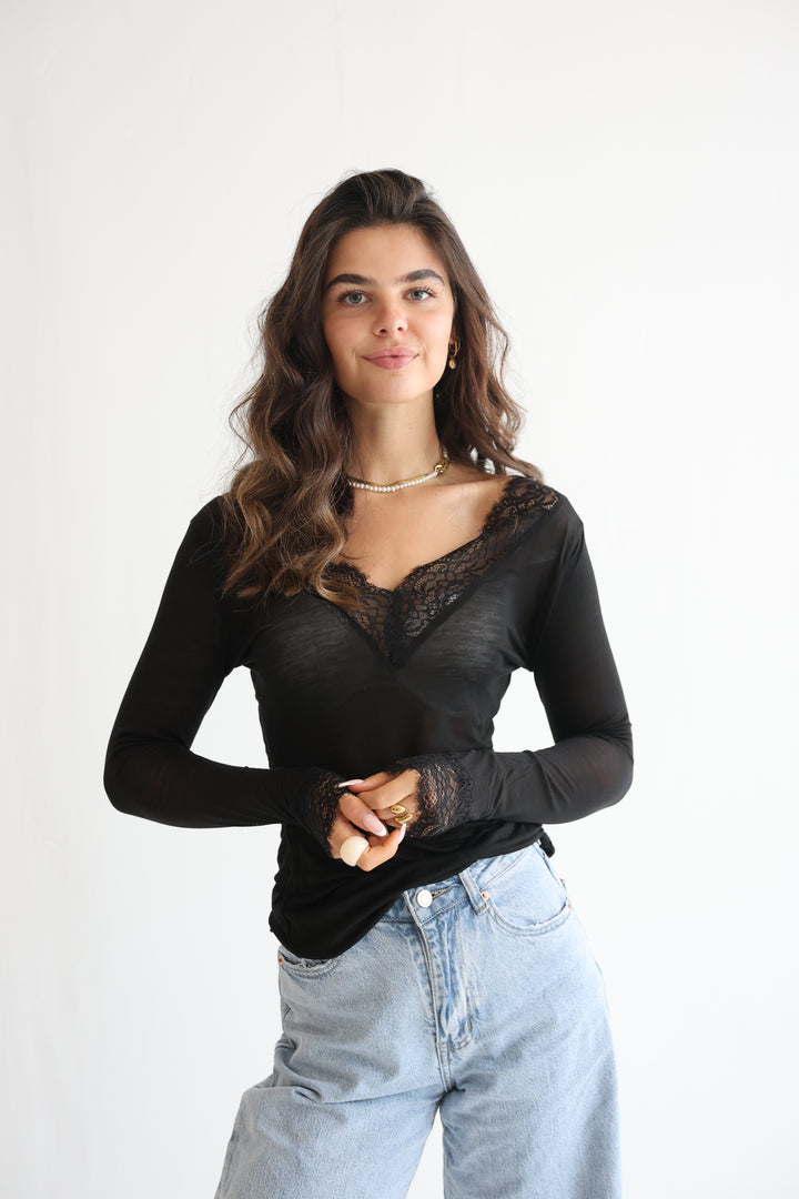 Sweet Elegance Lace Top