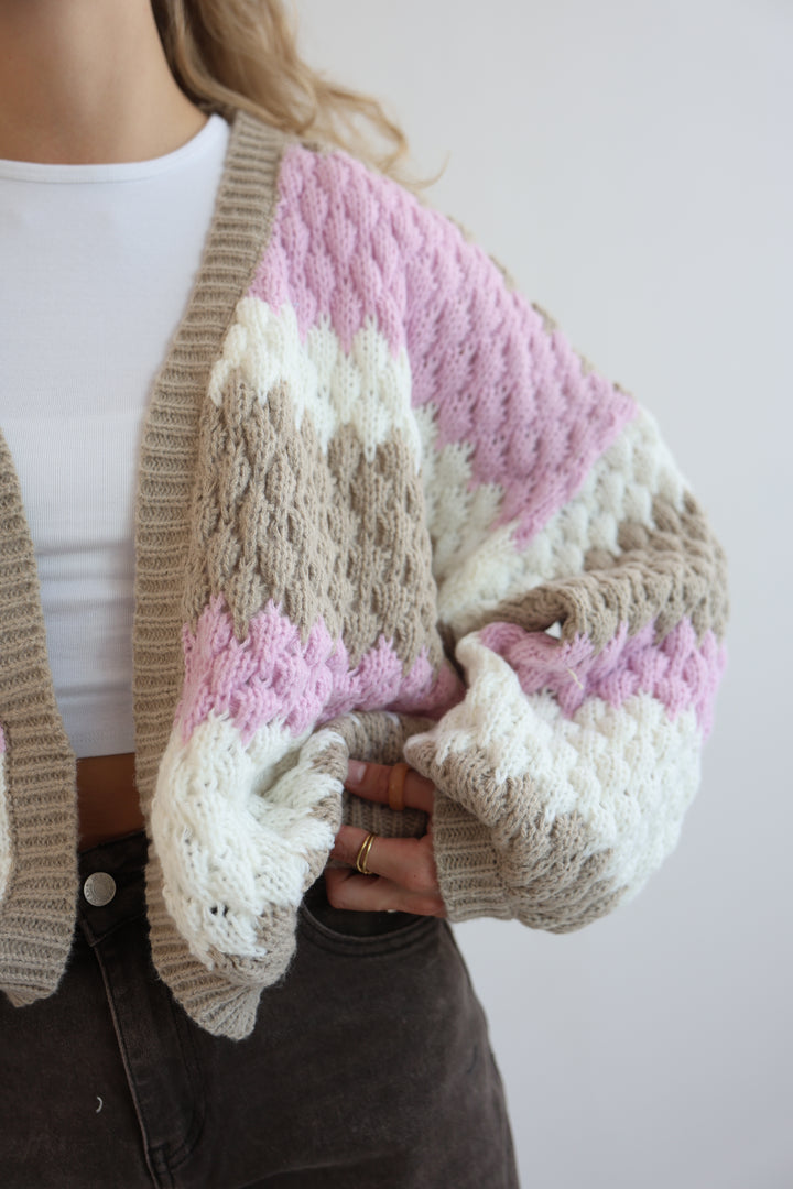 Winter Bloom Cardigan