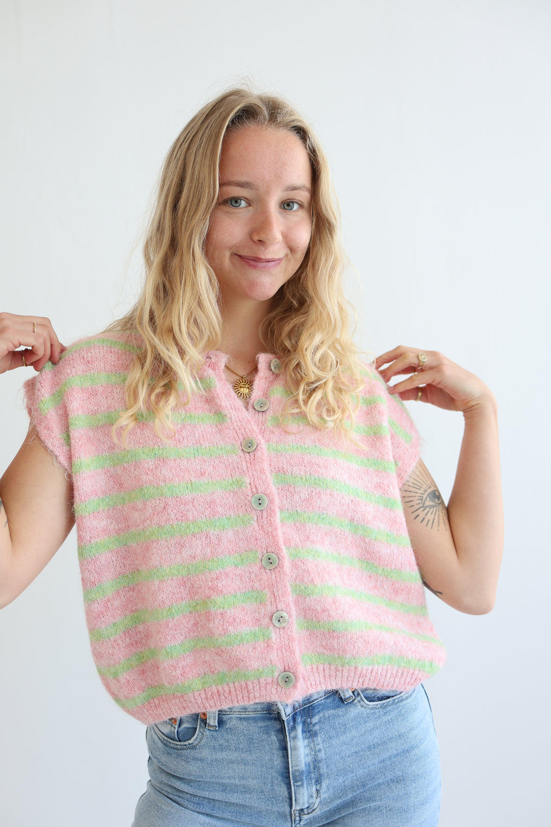 Gestreifte Weste Cosima