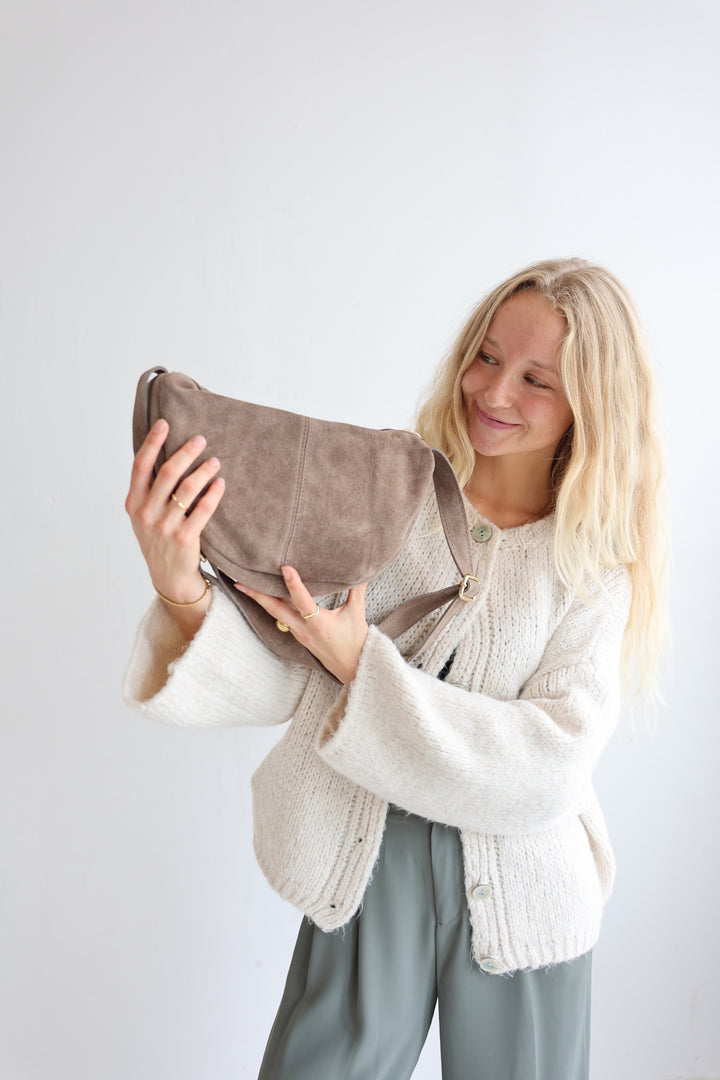 Wildledertasche Maple