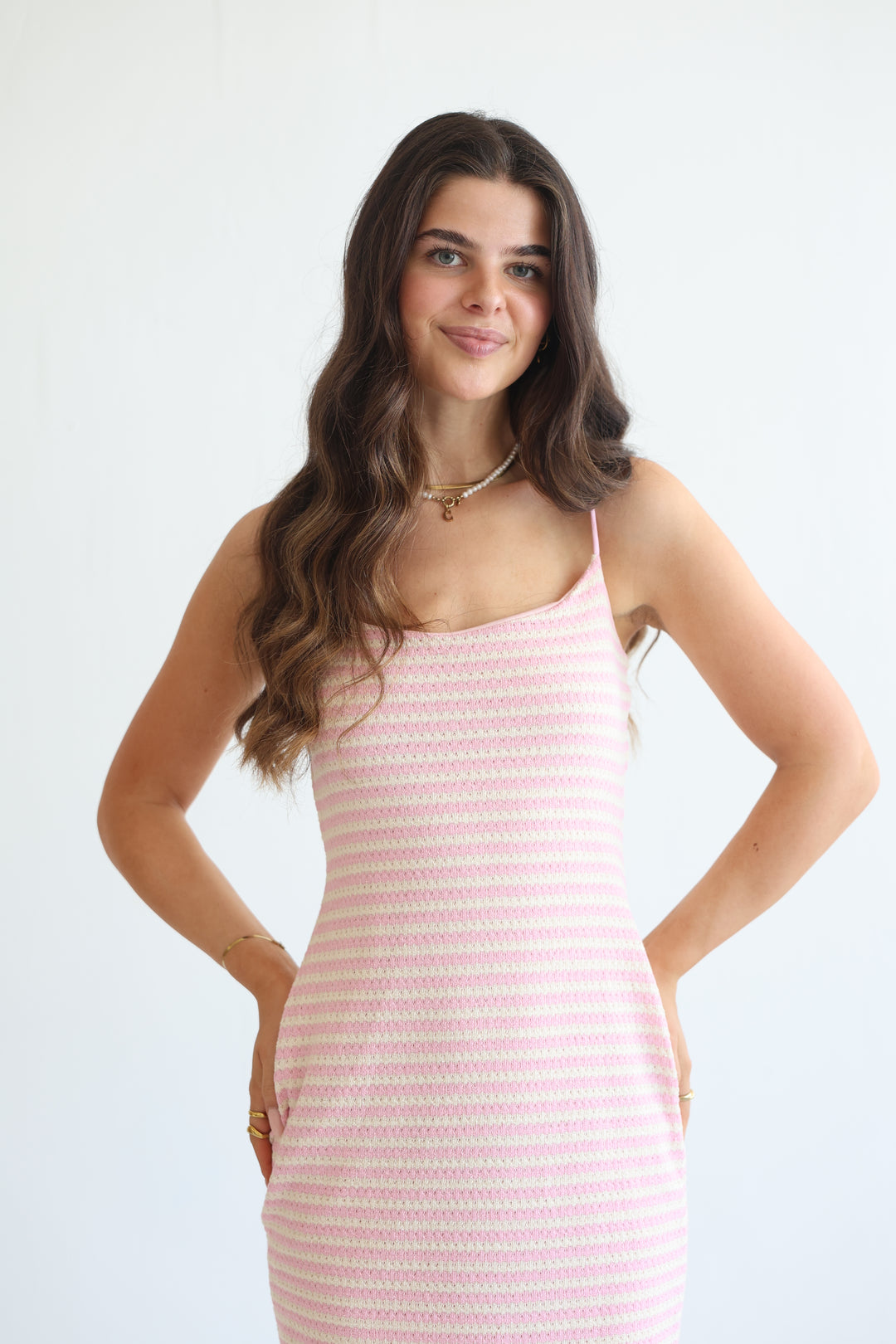 Striped Knit Dress