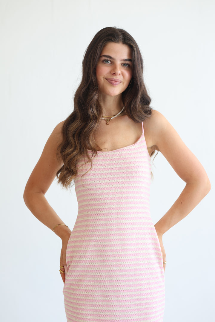 Striped Knit Dress