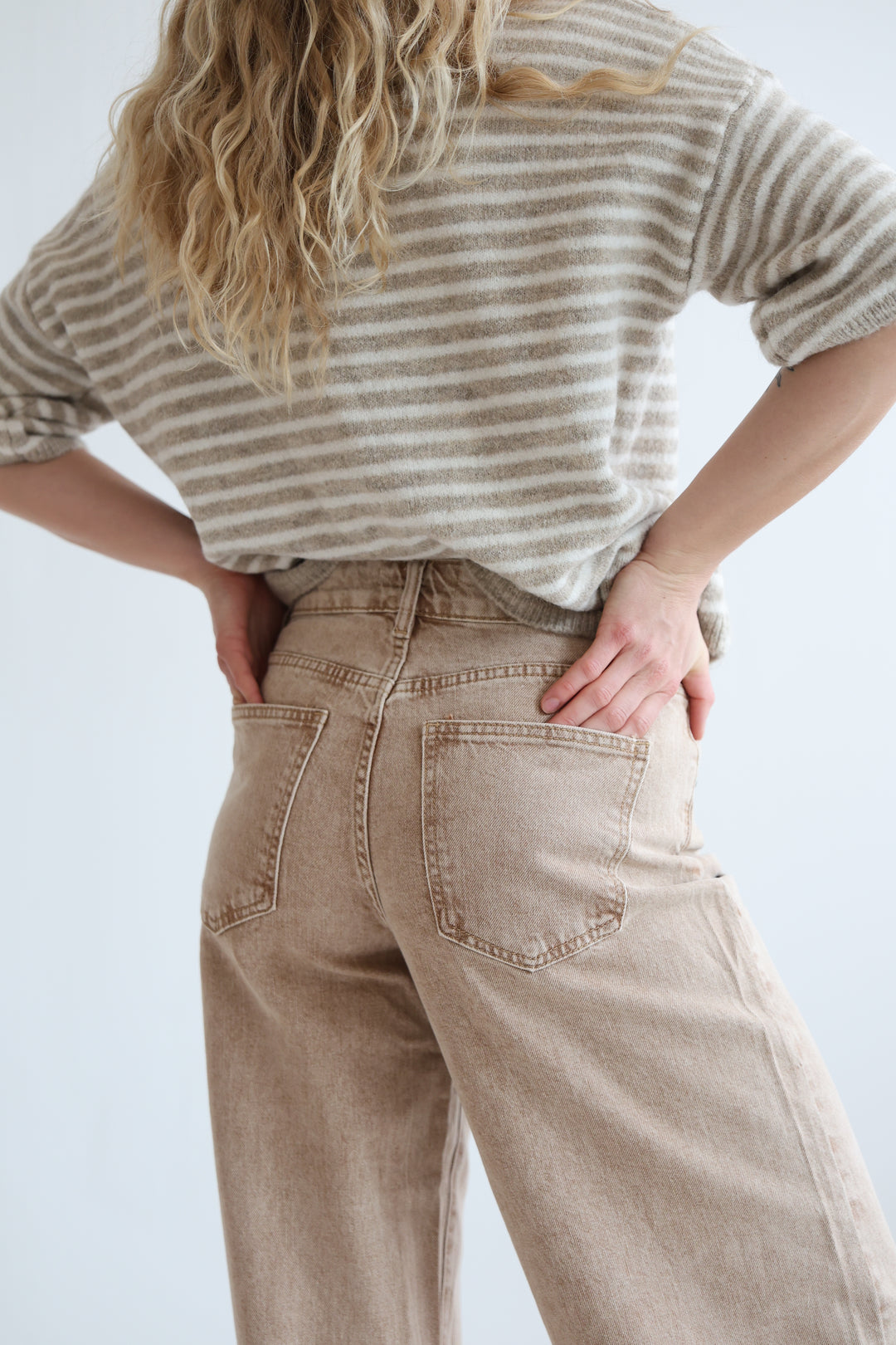 Barrel Fit Cocoa Shades Jeans