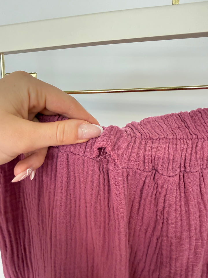 CASUAL MUSSELIN PANTS PETIT BERRY (B-WARE)