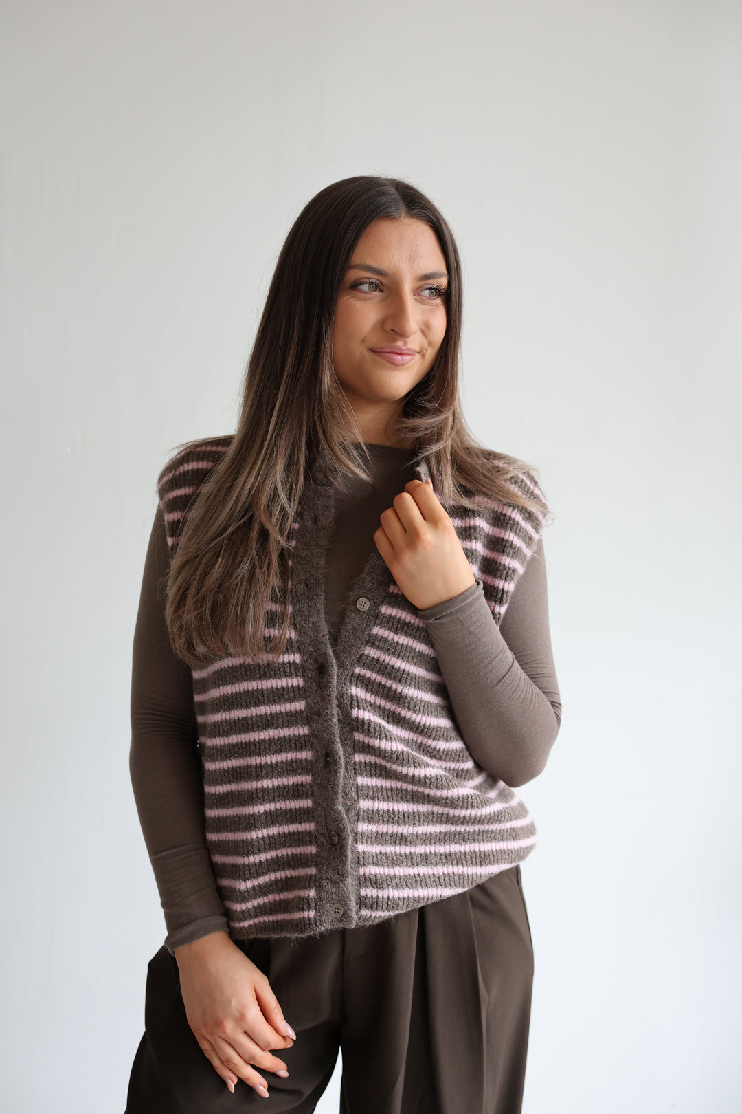 Gestreifte Weste Josephine