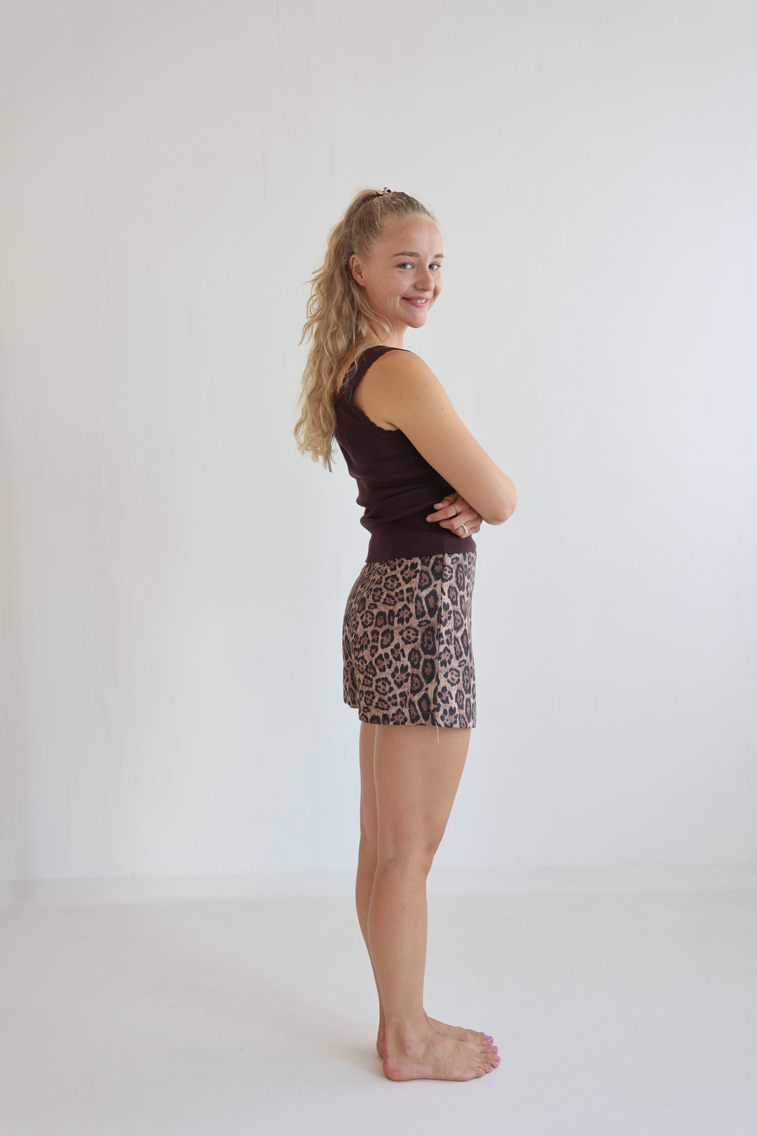 Wild Side Suede Skort