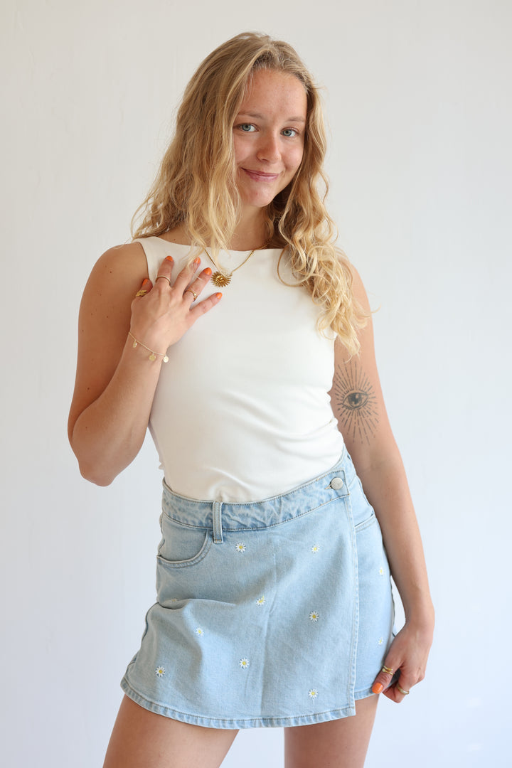 Jeans-Hosenrock Cute Daisy