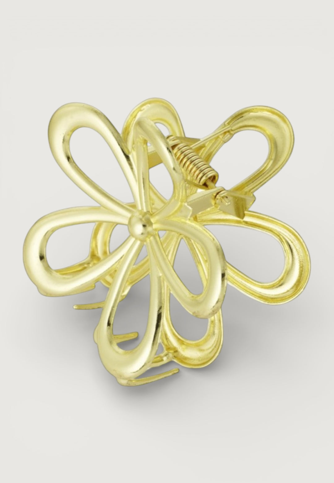 Haarspange Metallic Flower