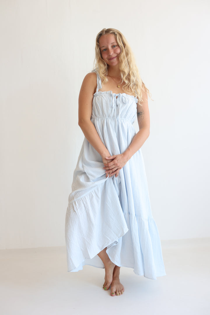Pastel Musselin Summer Dress