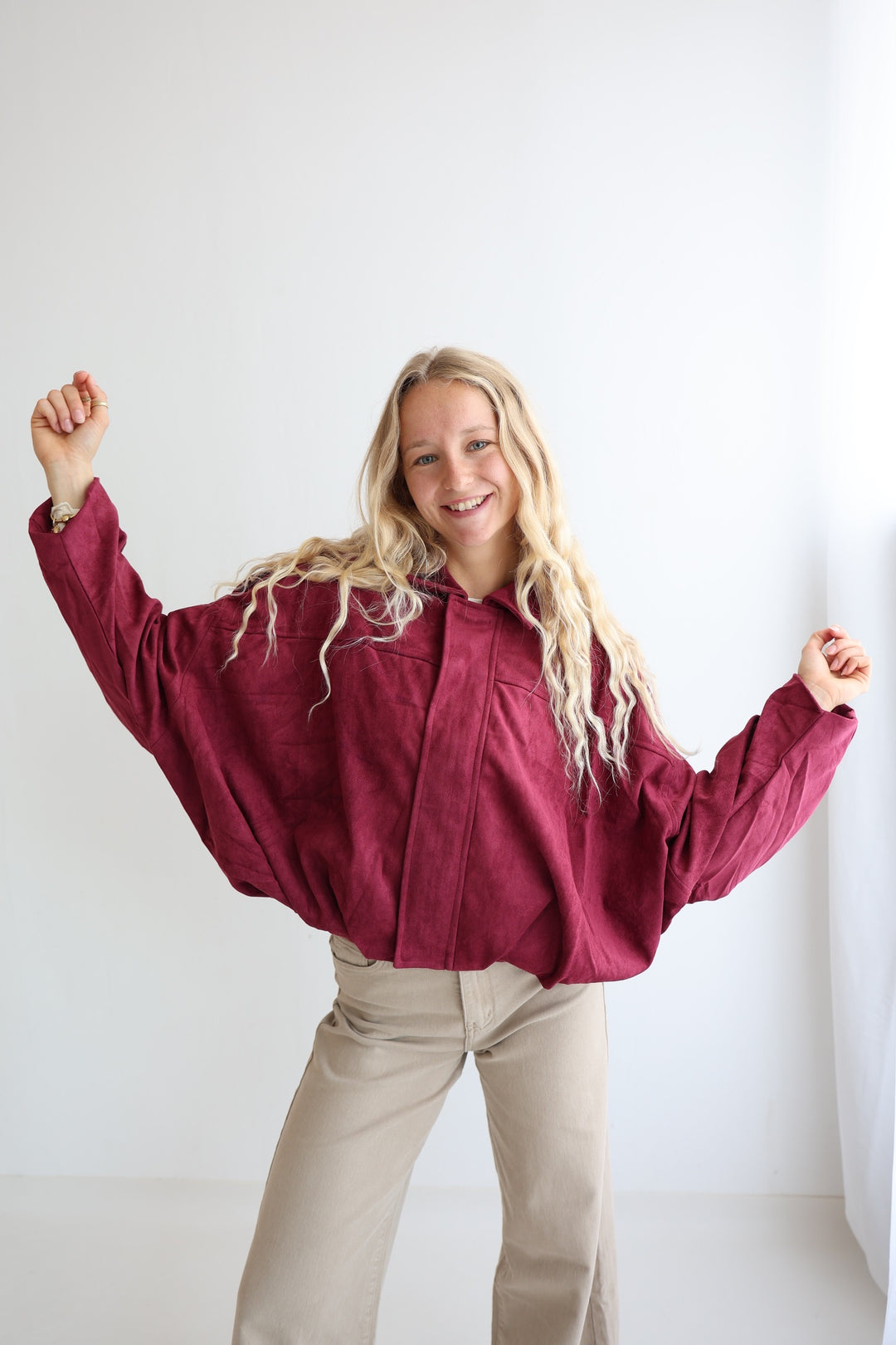 Heritage Suede Bomber Jacket