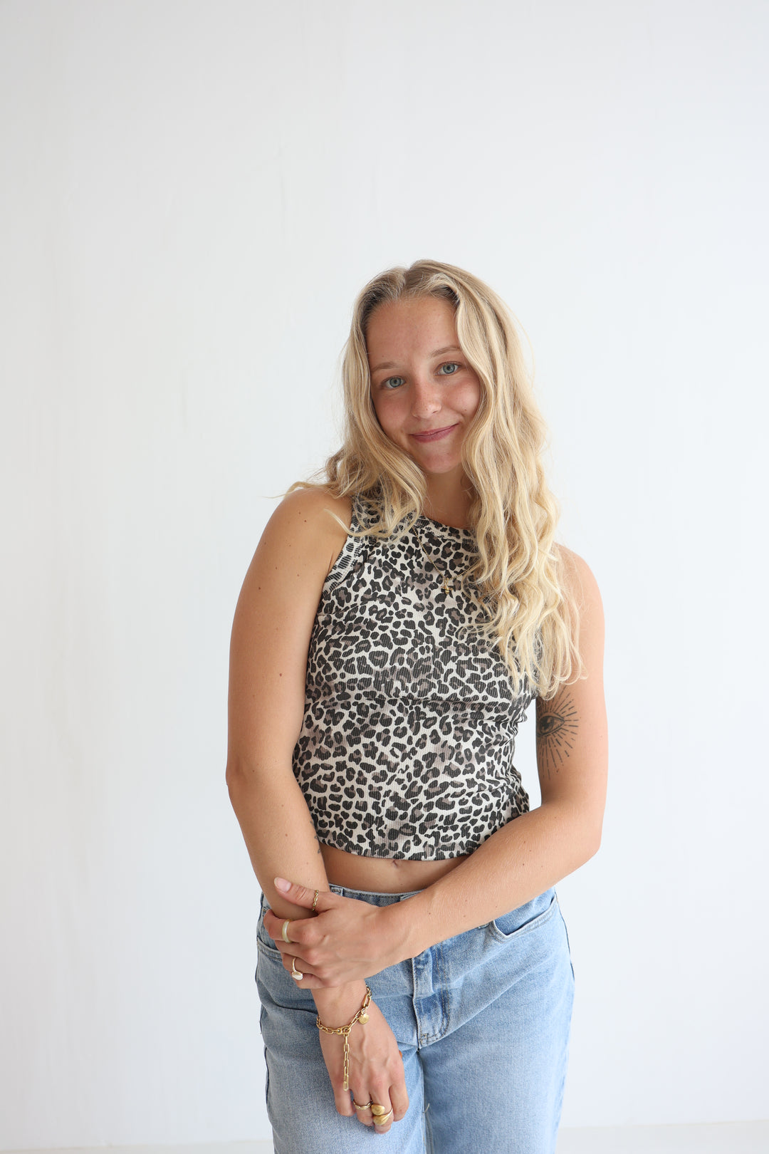 Animal Print Leopard Tank Top