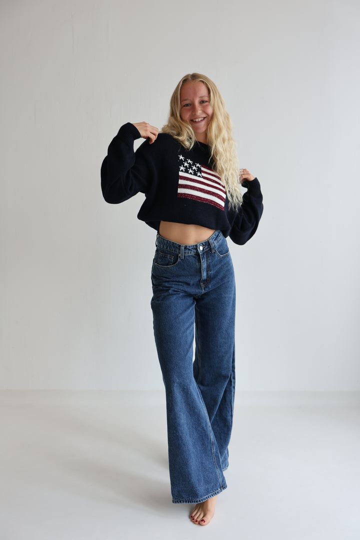 Strickpullover American Girl