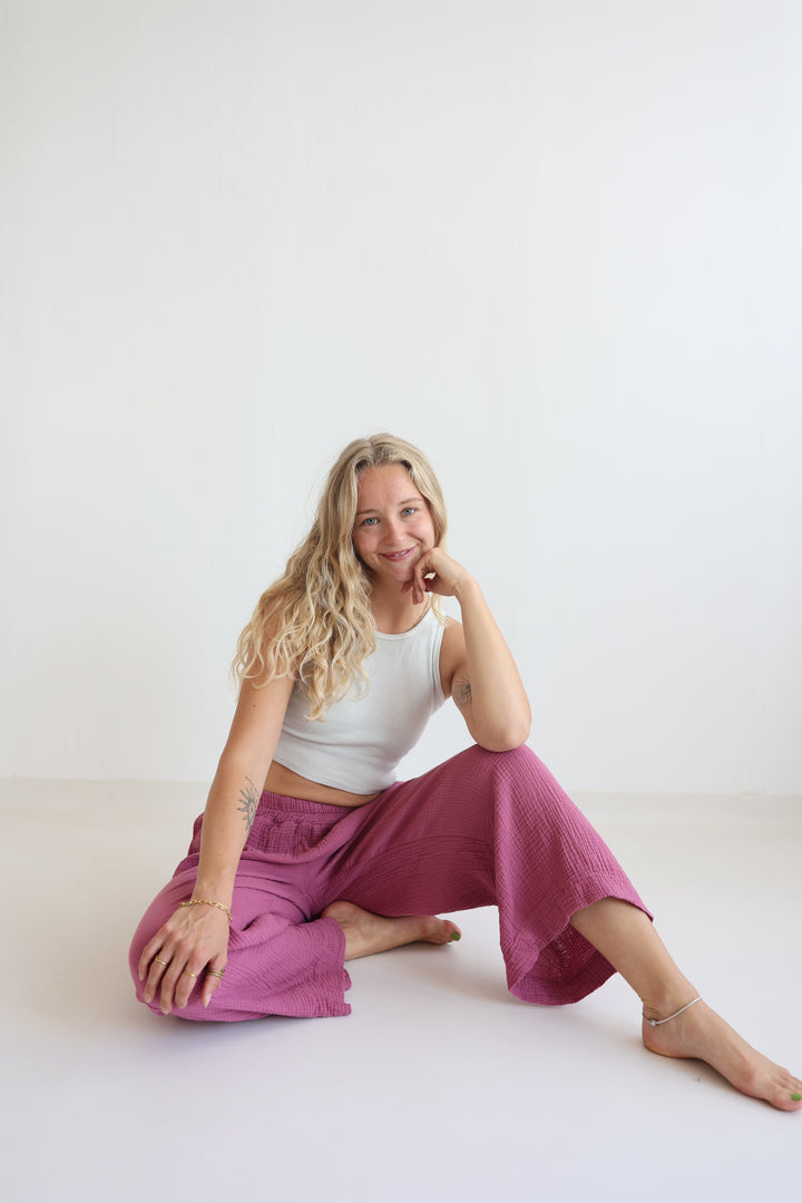 Casual Musselin Pants Petite
