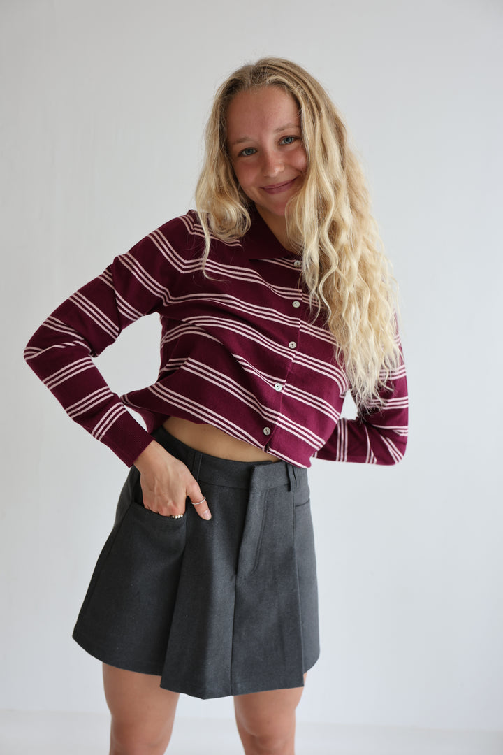 Kurzer Faltenrock Romina