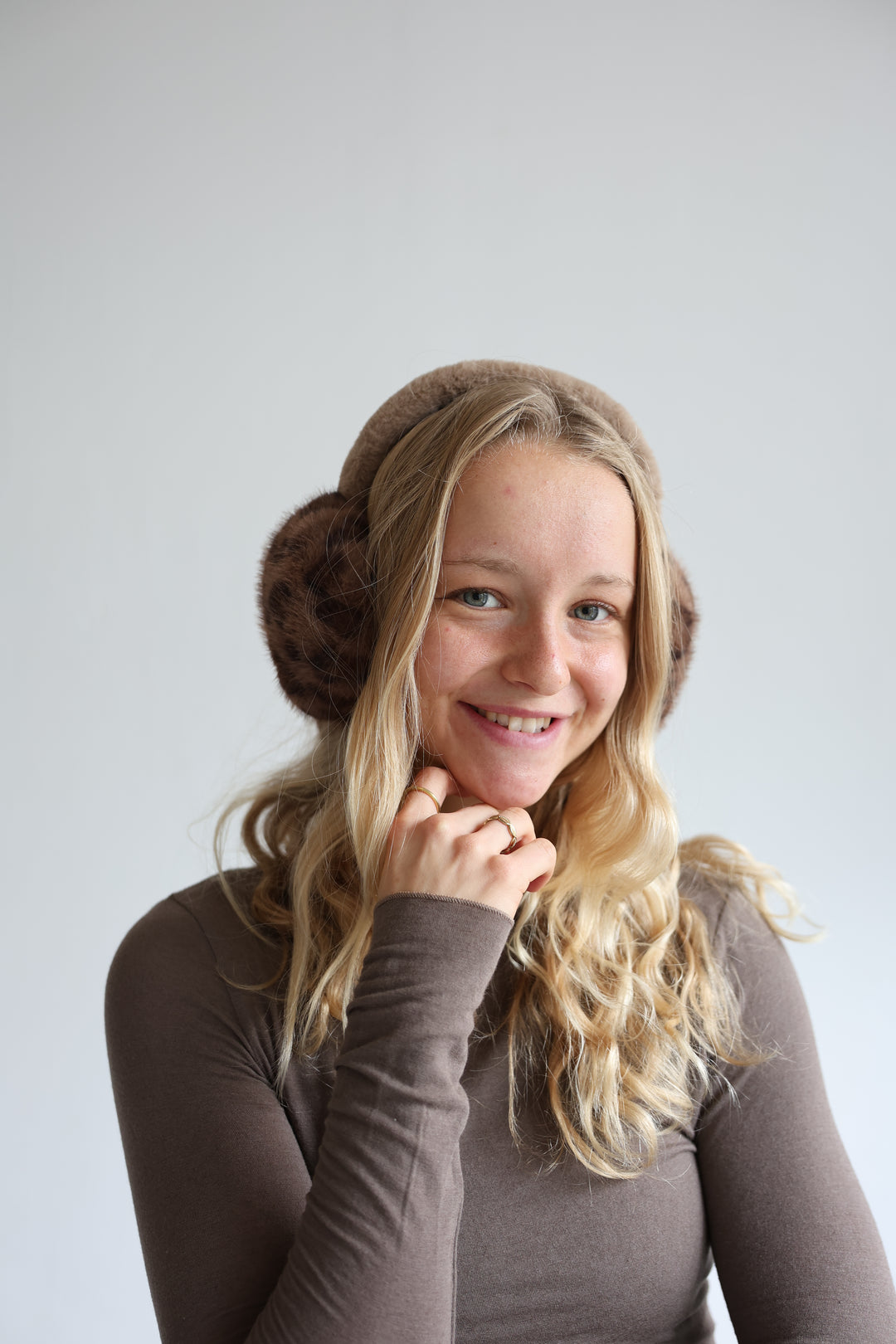 Ohrenwärmer mit Leoprint