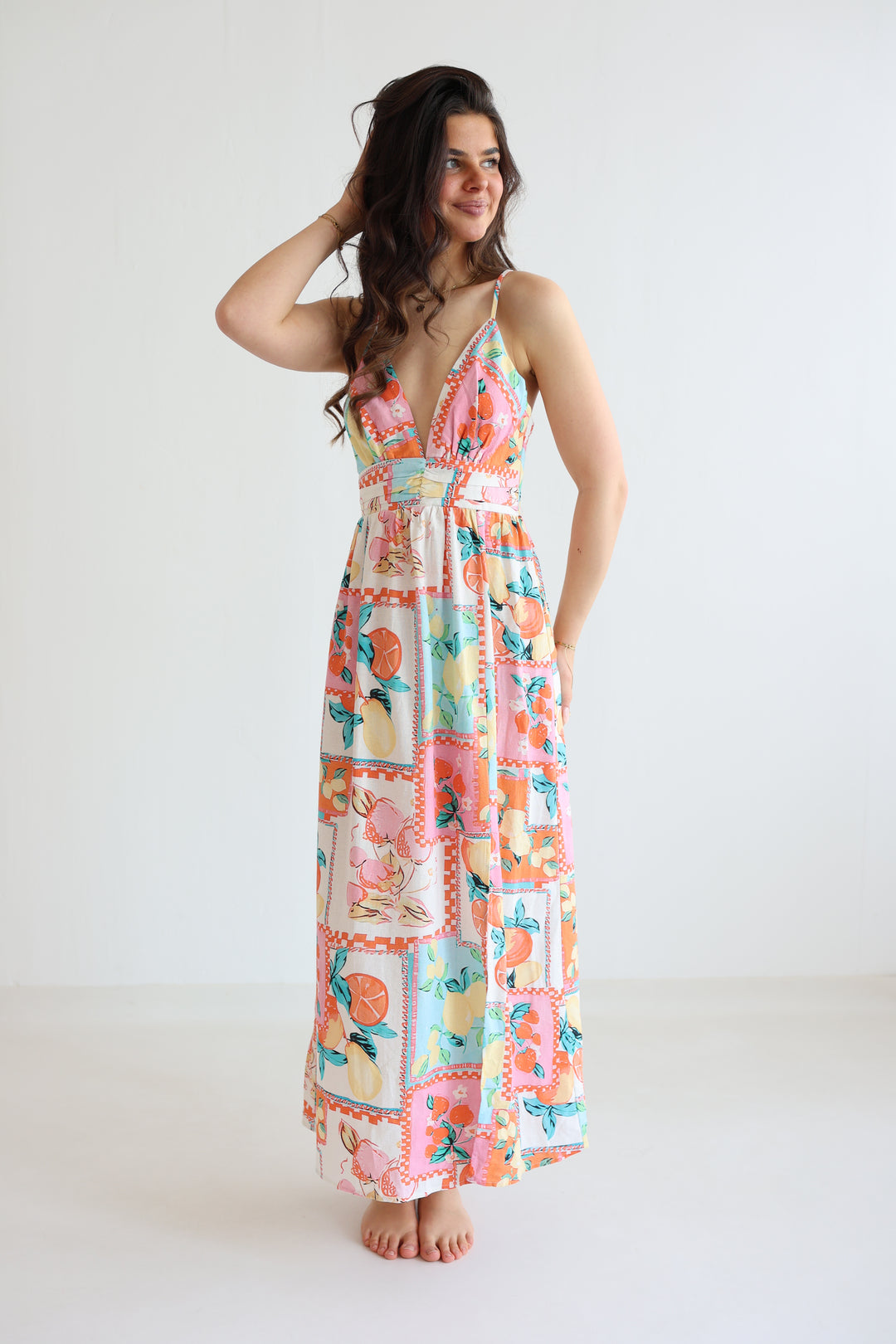 Langes Kleid Bella Italia
