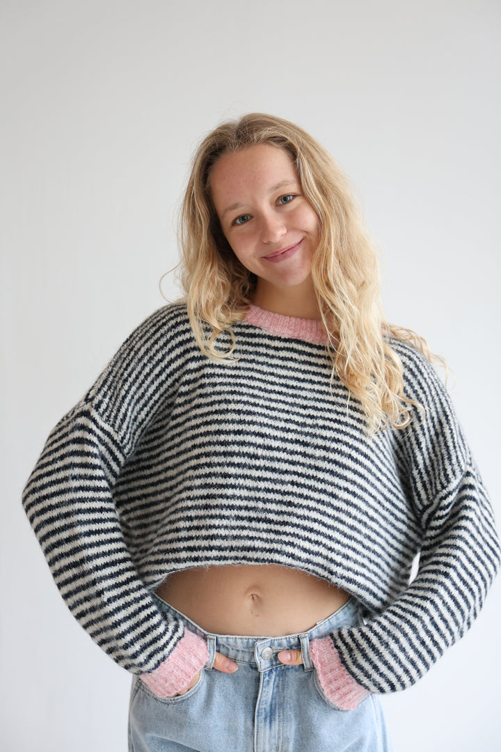 Gestreifter Pullover Moodline Knit