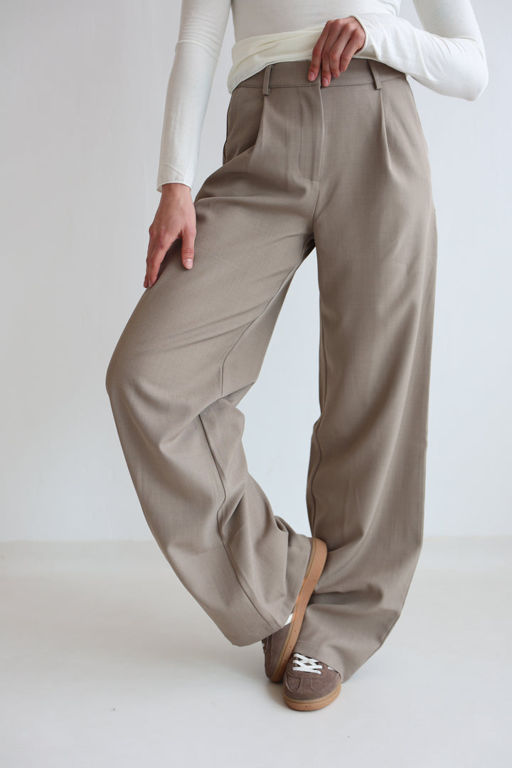 Bundfaltenhose Casual Look