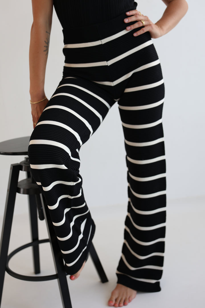 Lange gestreifte Hose Sandy Stripes
