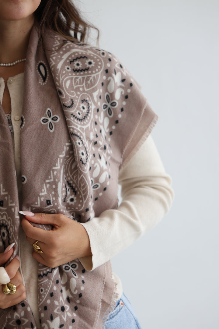 Vintage Paisley Scarf