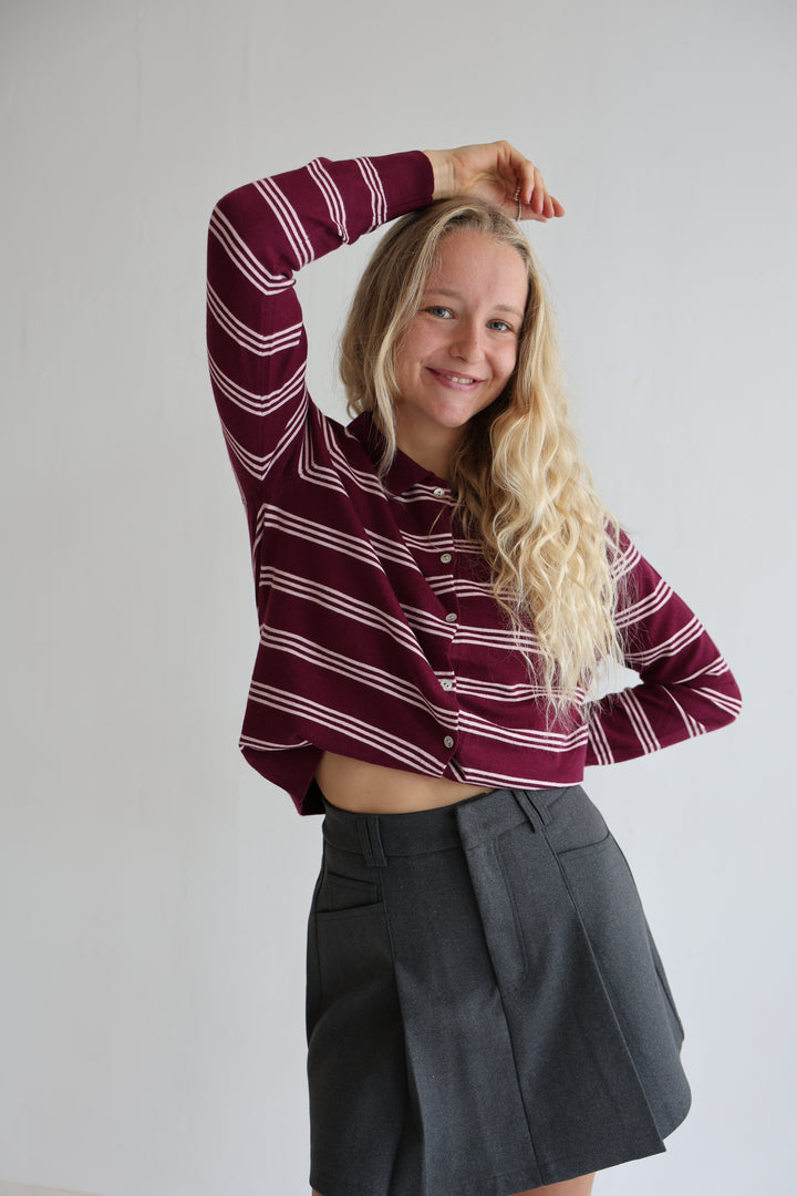 Long Striped Polo Ella