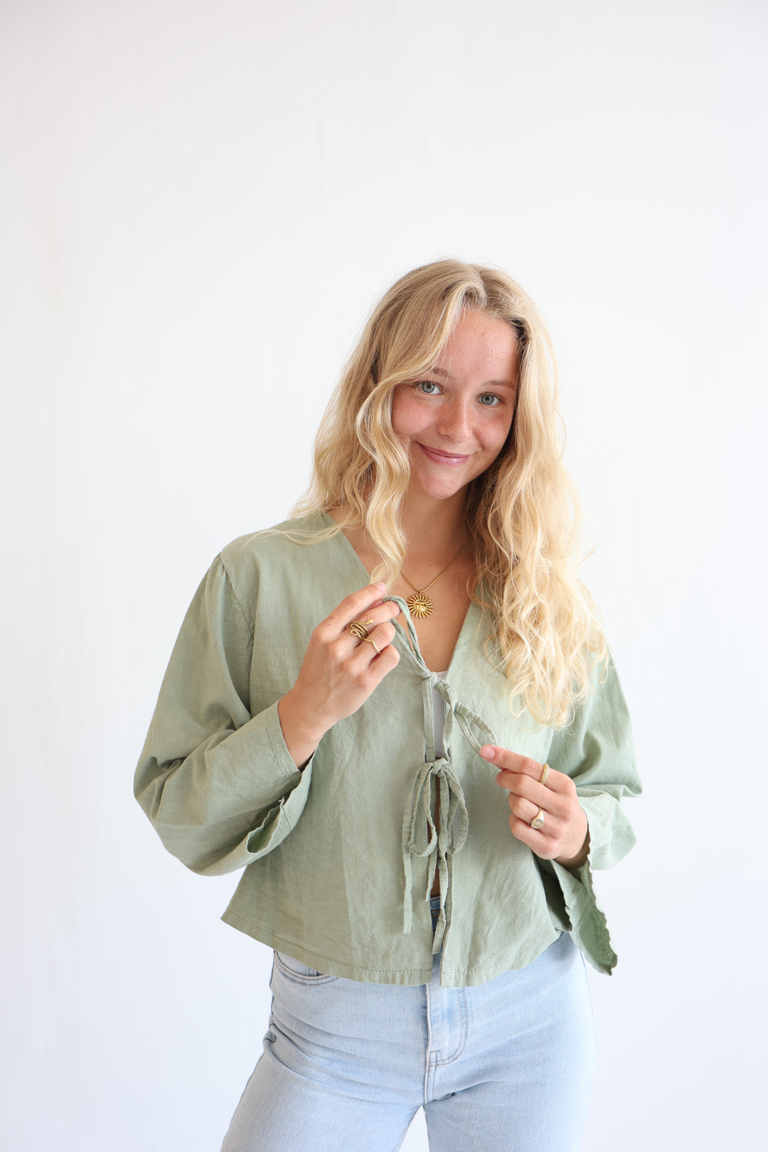 Leinenbluse Liz