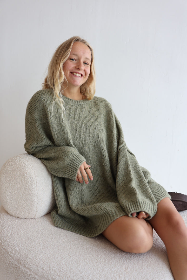 Langer Oversize Pullover Mary