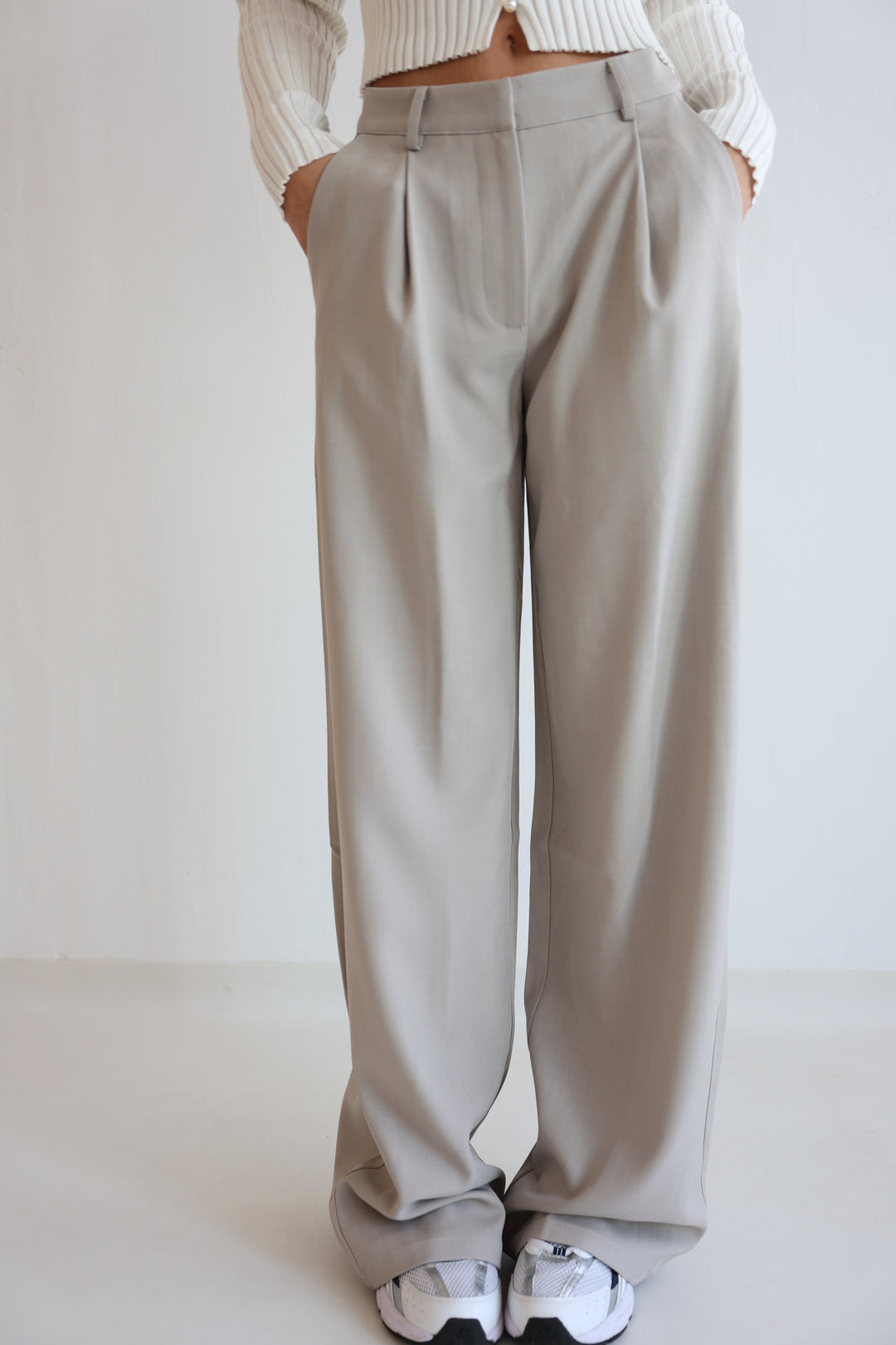 Bundfaltenhose Casual Look