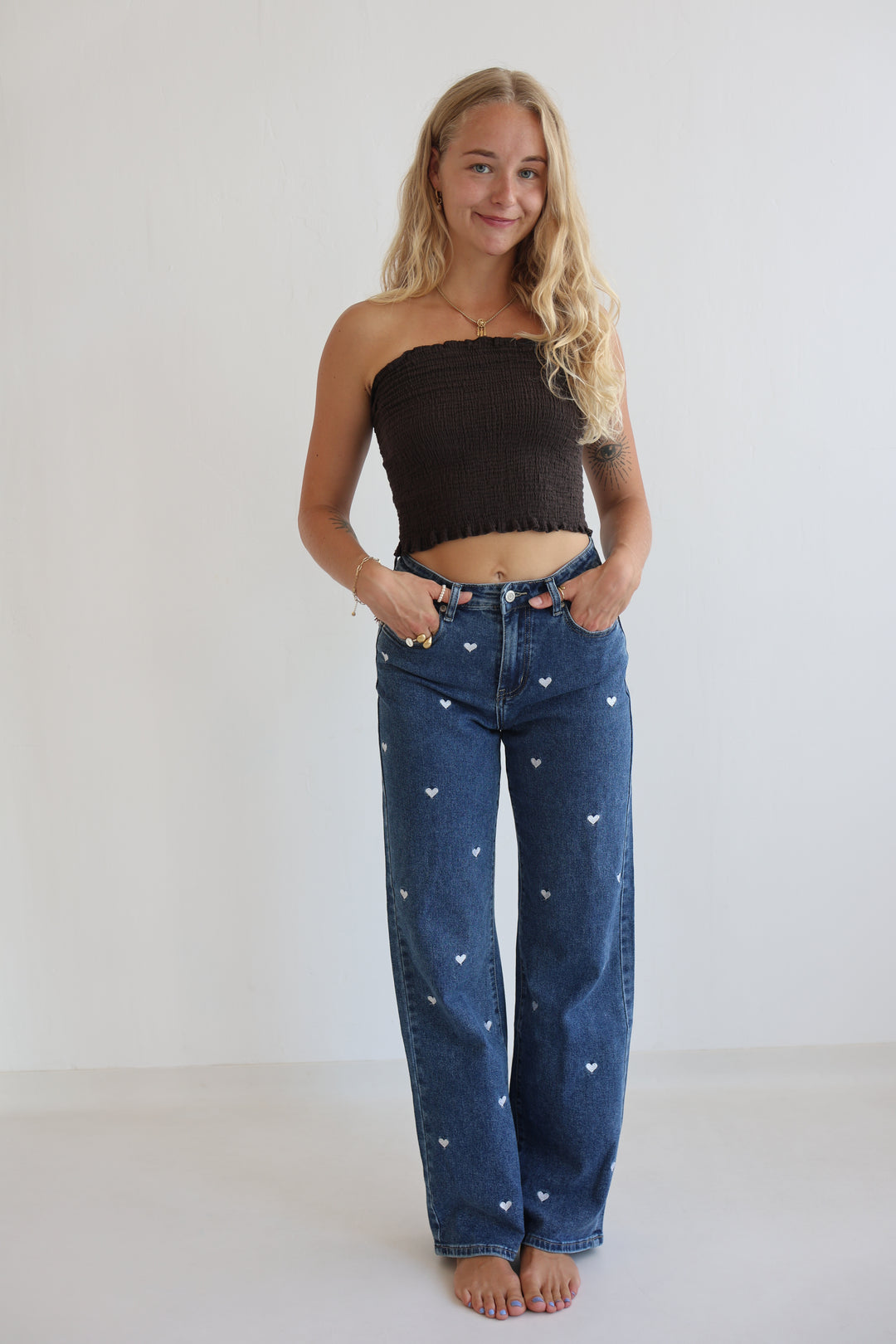 Love Letter Straight Fit Jeans