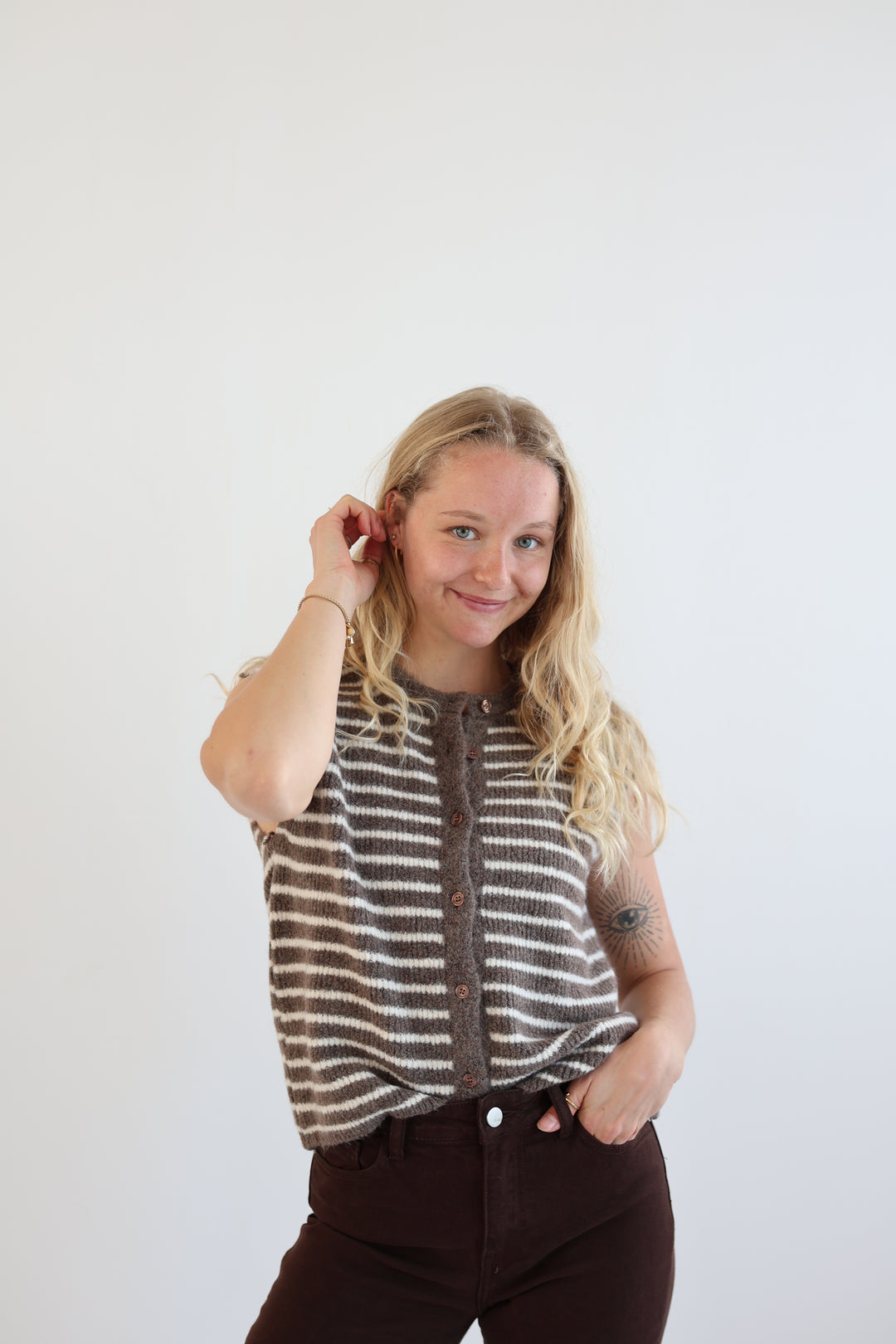 Gestreifte Weste Josephine