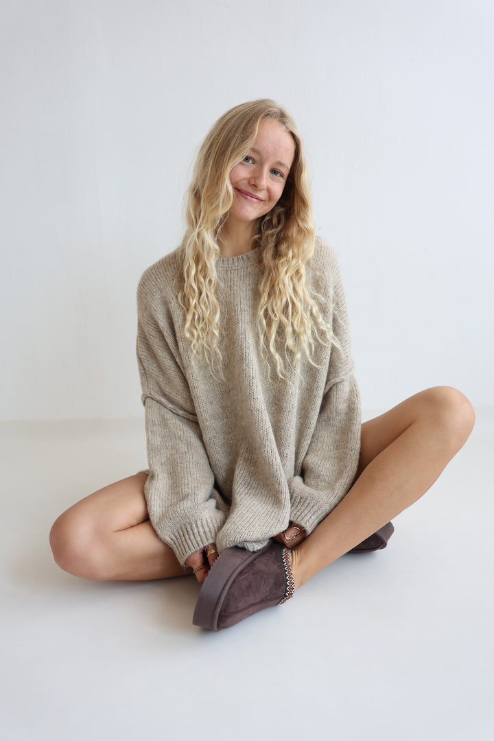 Langer Oversize Pullover Mary