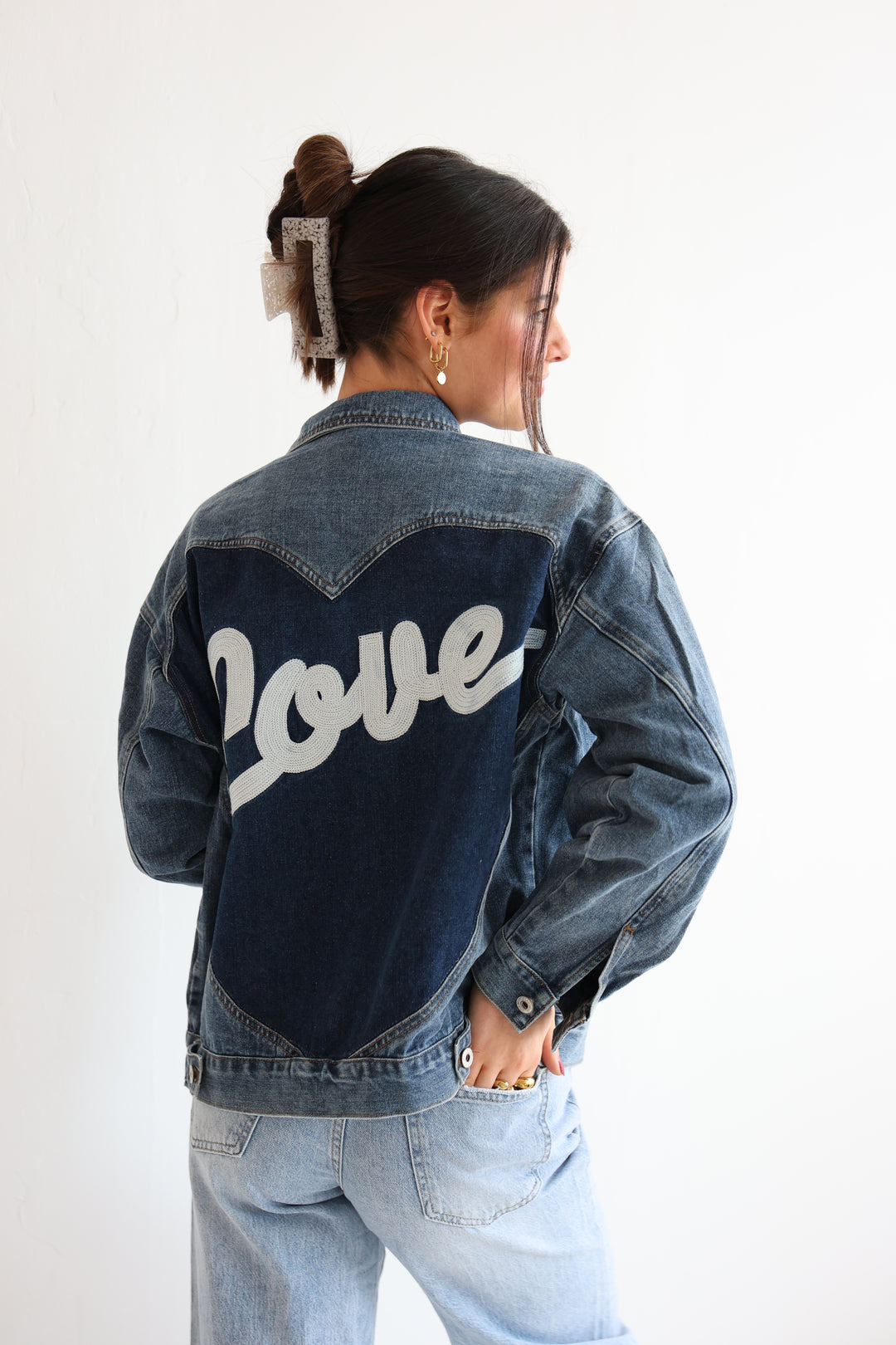 Love Letter Denim Jacket