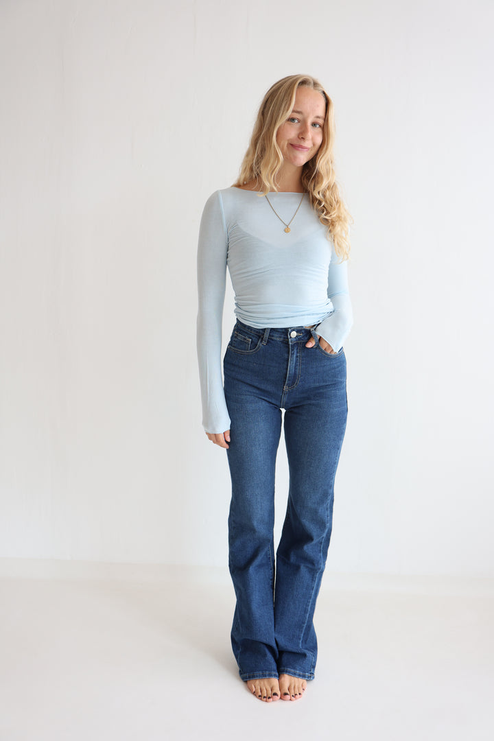 Mila Extra Long Straight Fit Jeans