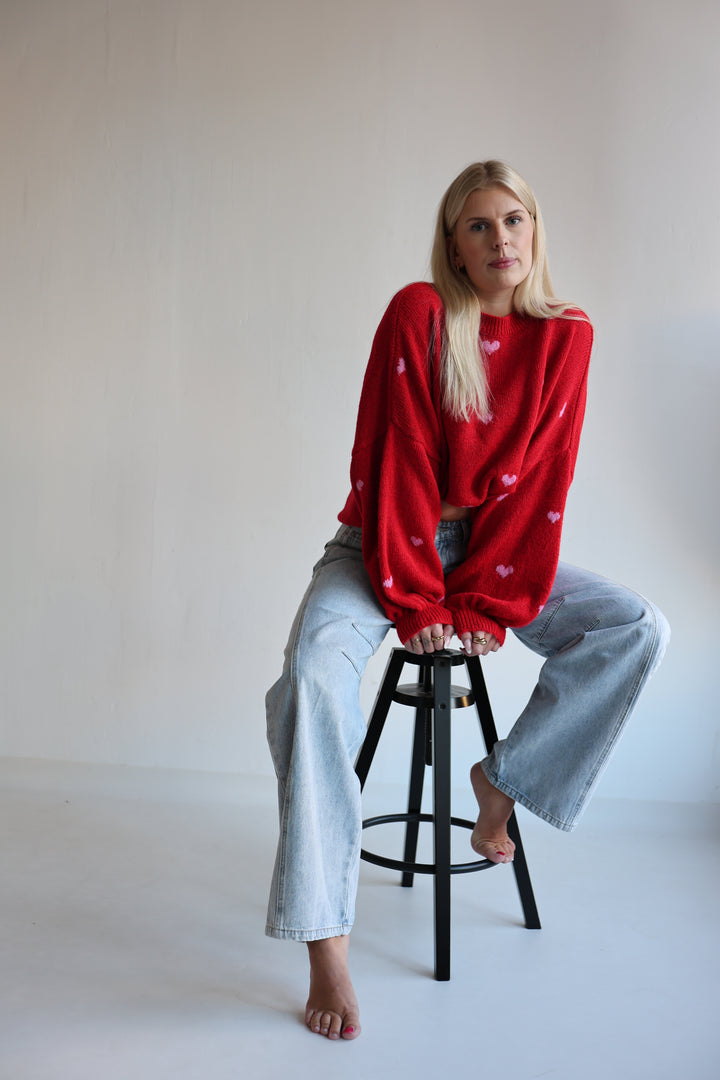 Pullover Cozy Heart