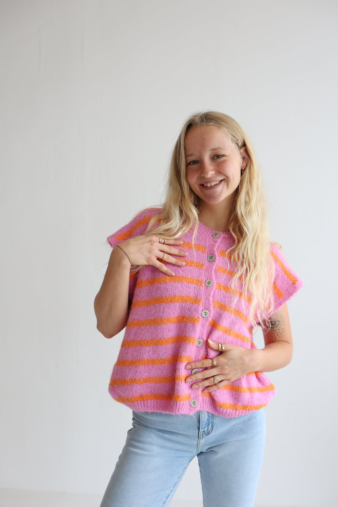 Gestreifte Weste Cosima