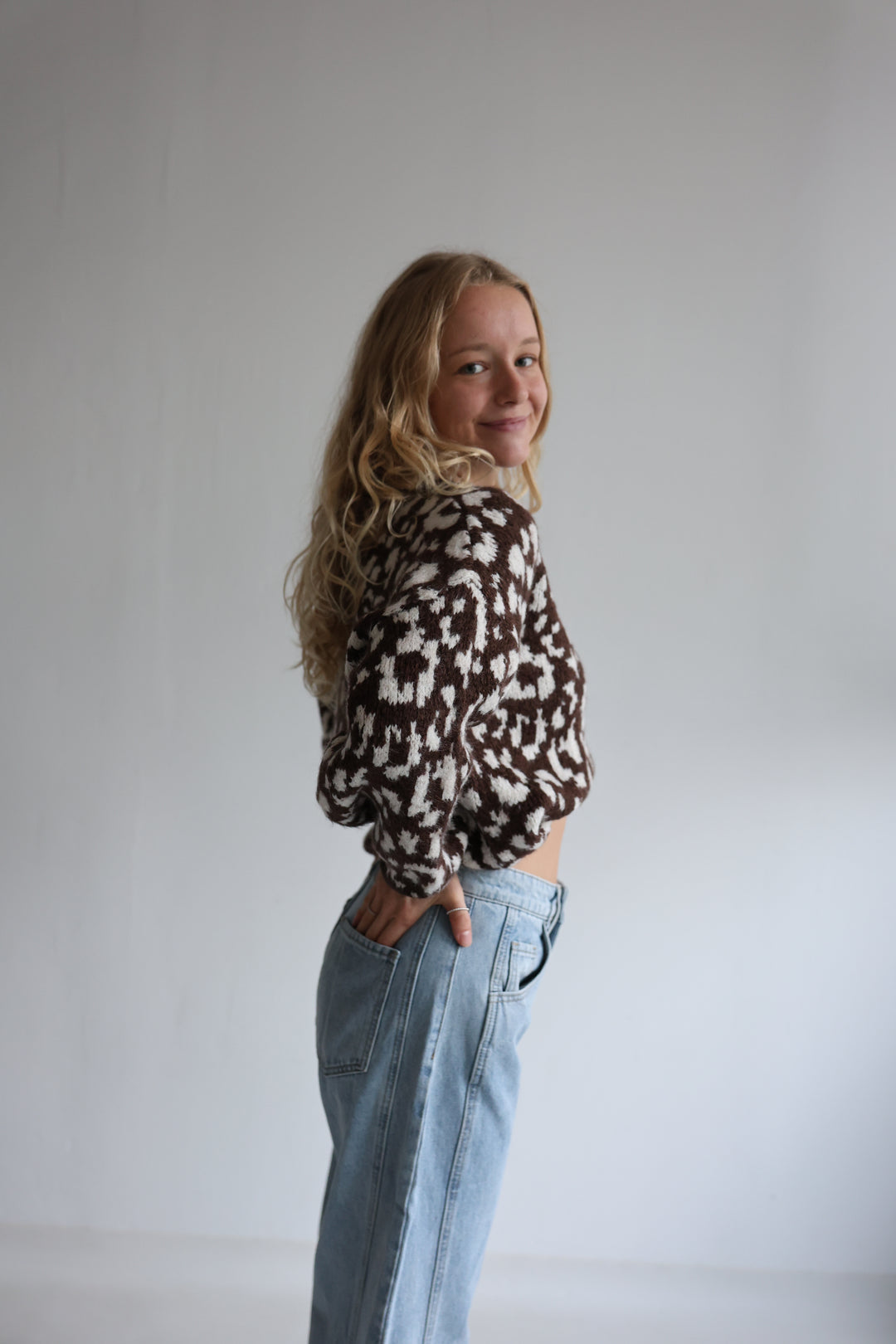 Soft Leopard Knit