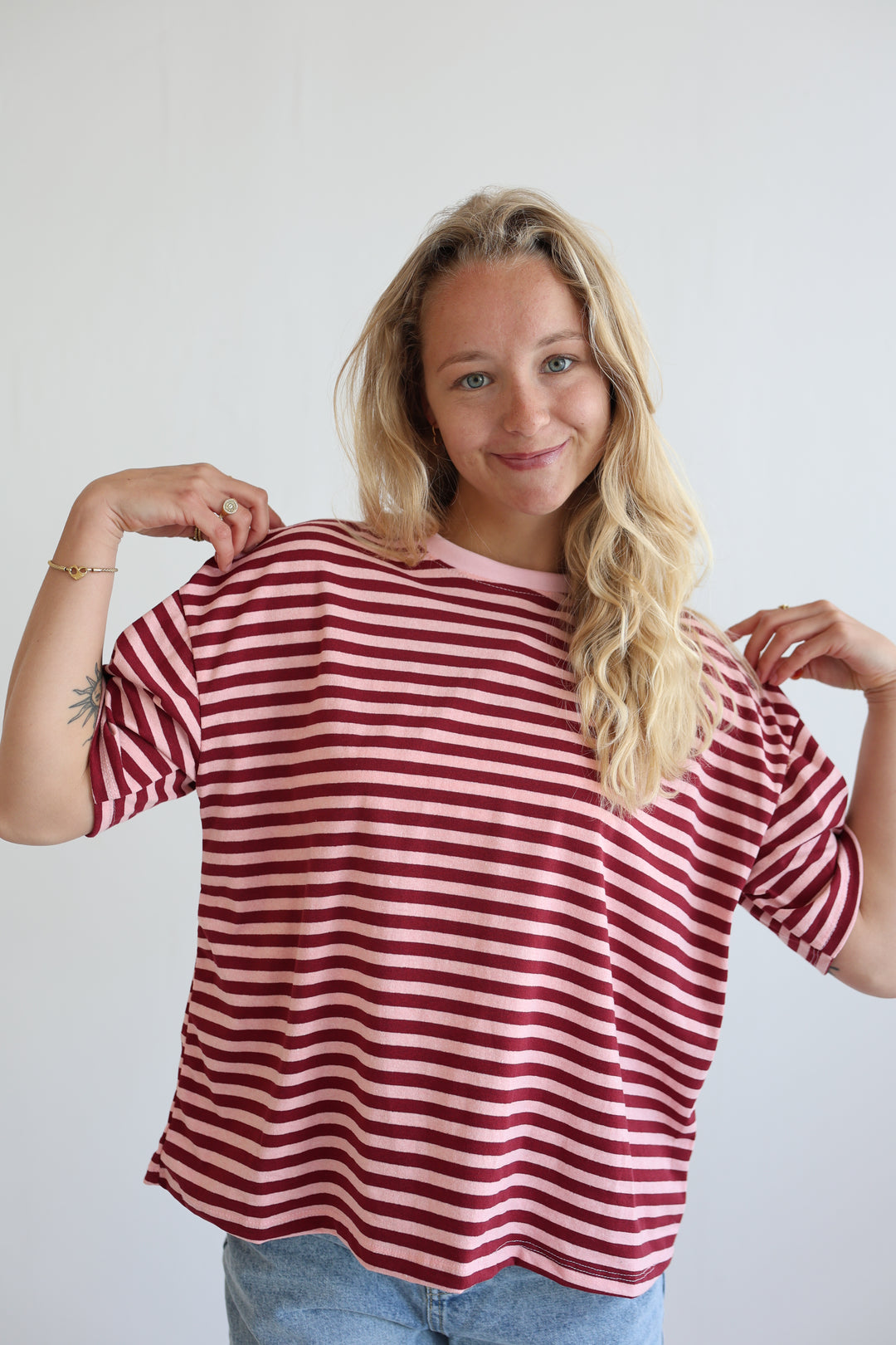 Easy Fit Striped T-Shirt