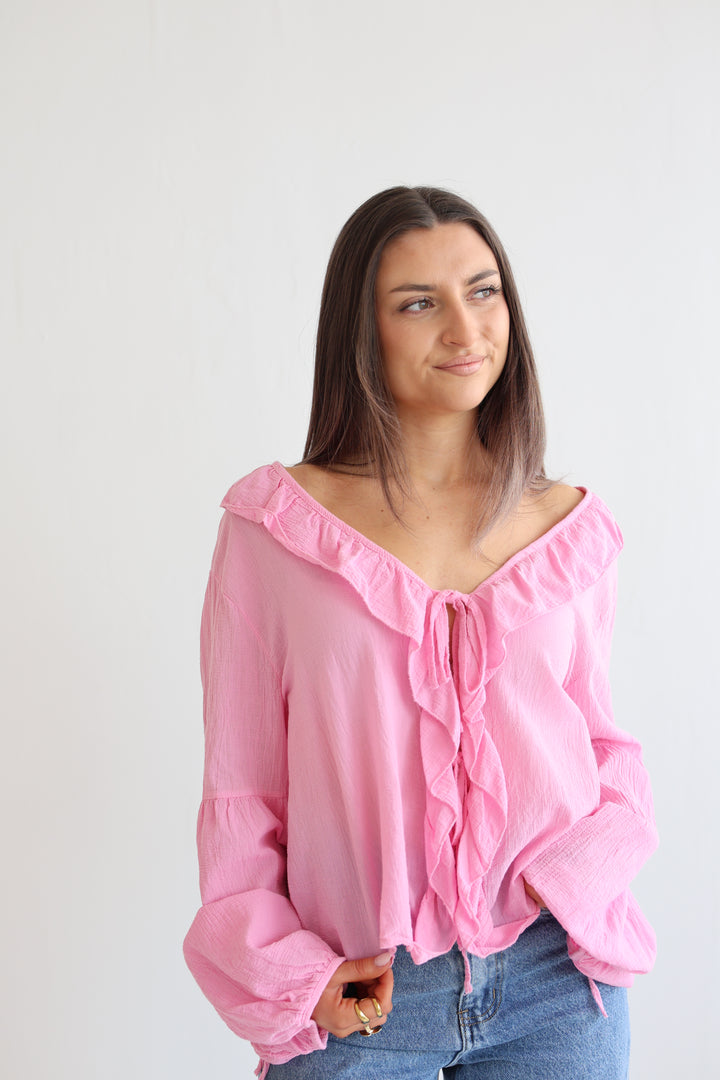 Rüschenbluse Leyla