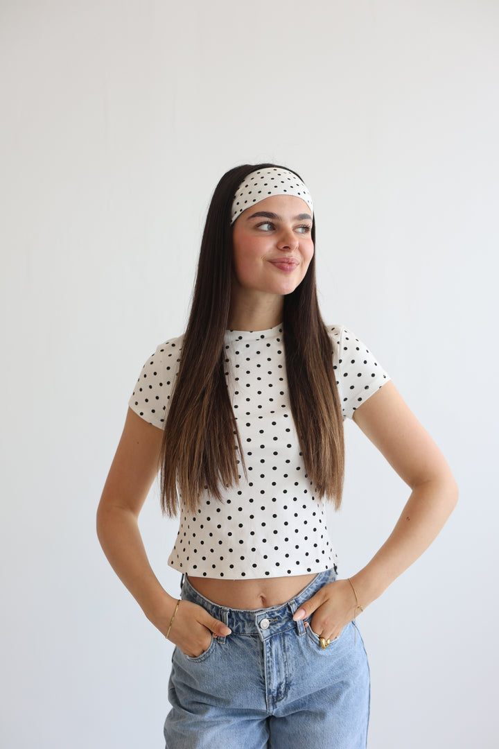 Haarband Polka Dots