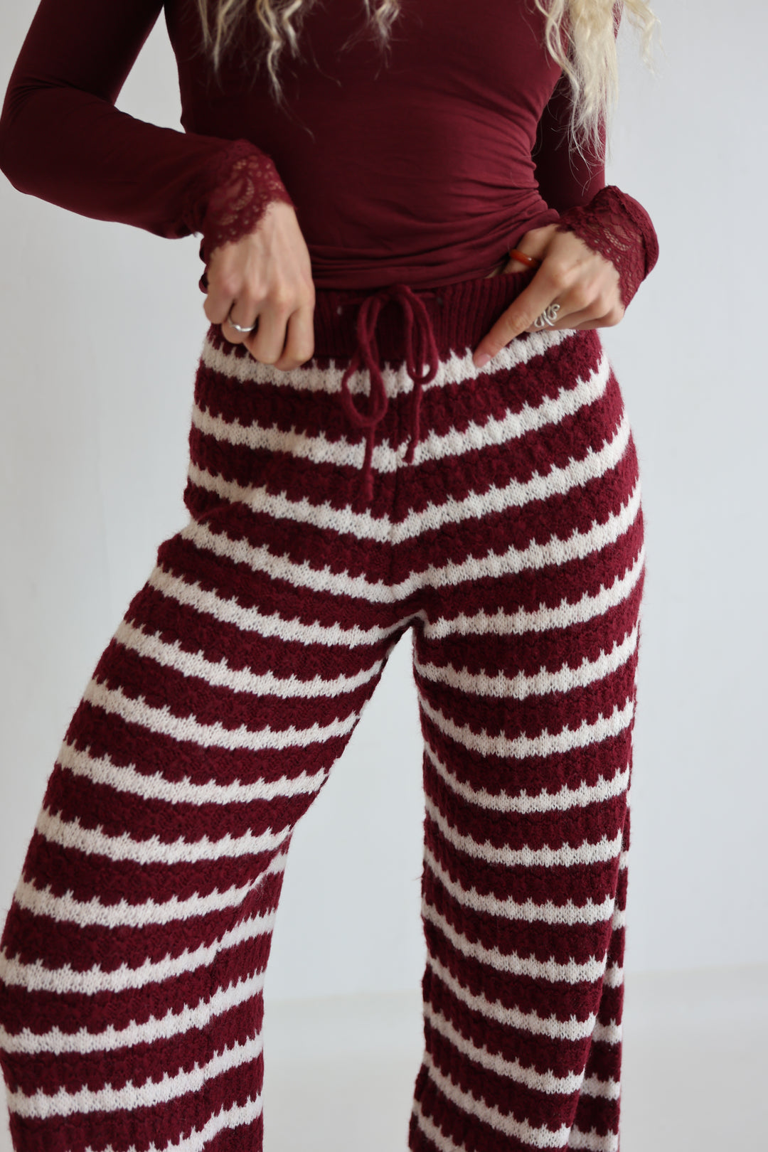 Summer Knit Pants Holly