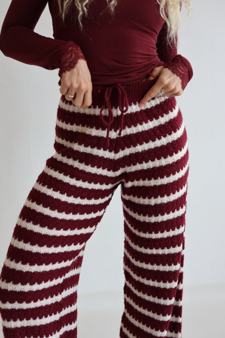 Summer Knit Pants Holly