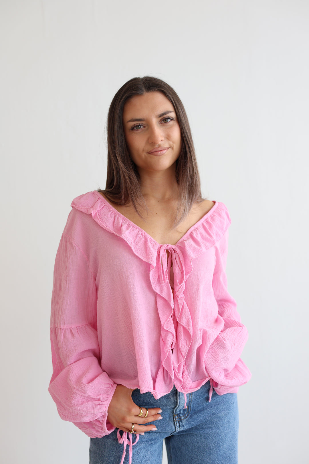 Rüschenbluse Leyla