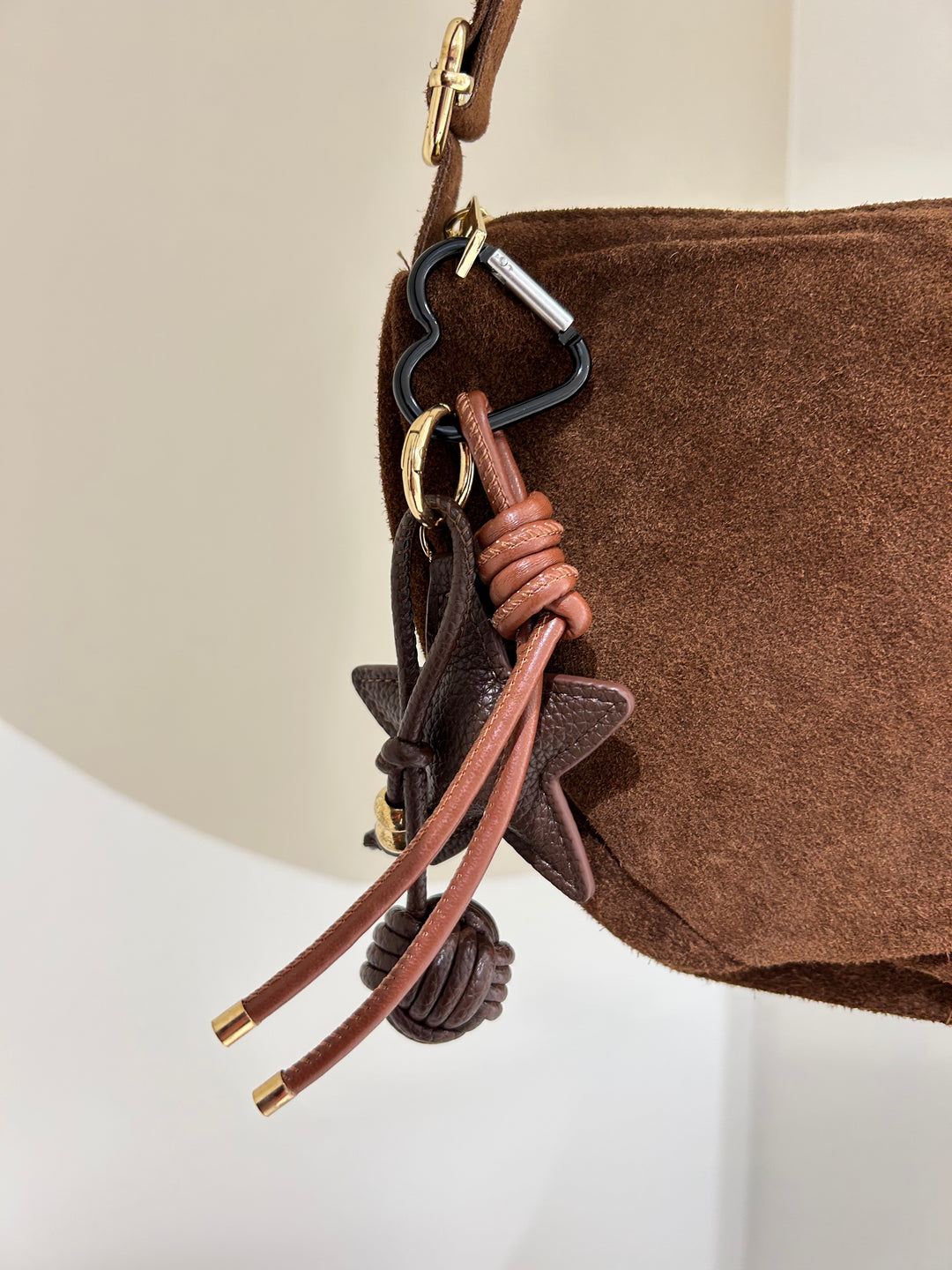 Bag Charm Mocca Star