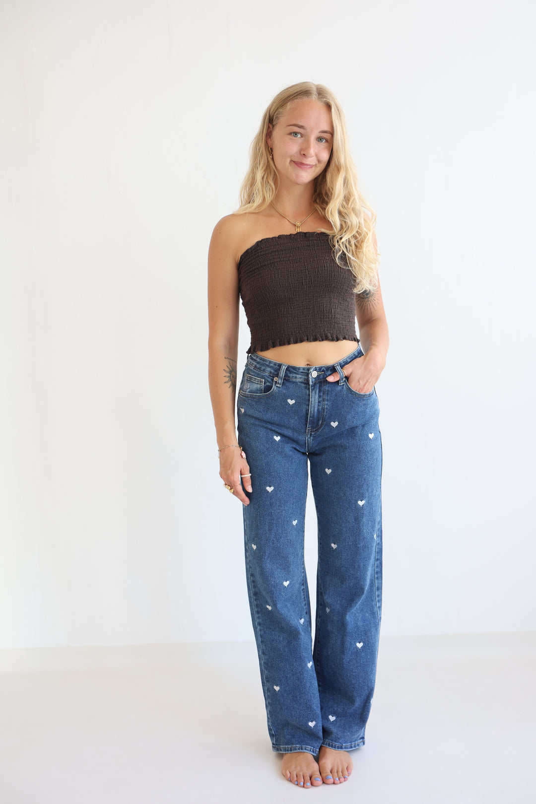 Love Letter Straight Fit Jeans